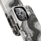 Black Marble Magnetic iPhone Case for Tough Protection, Stylish iPhone Mobile Accessory, Fashionable Gift, Unique Marble iPhone Design, Durable Smartphone Cover