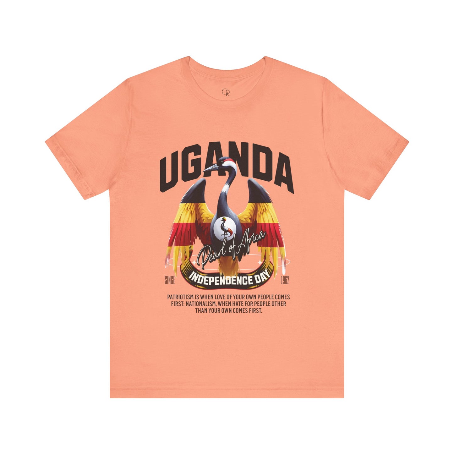 Uganda Independence Day Unisex Jersey Short Sleeve Tee