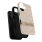 Personalized Zebra Animal Print Cover, Tough Magnetic MagSafe® iPhone® 13, 14, 15, 16, 17, Pro, Pro Max, Plus Cases (Custom Name).
