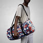 Patriotic Waves Duffel Bag