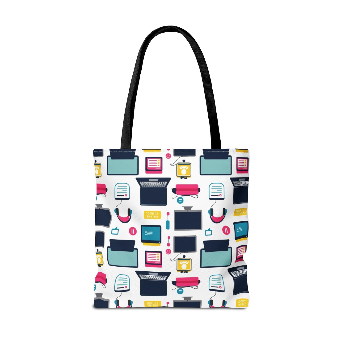 Techie Tote Bag - Stylish Personalized Tote for Students, Gift for Tech Lovers, Eco-Friendly Shopping Bag, Back to School.