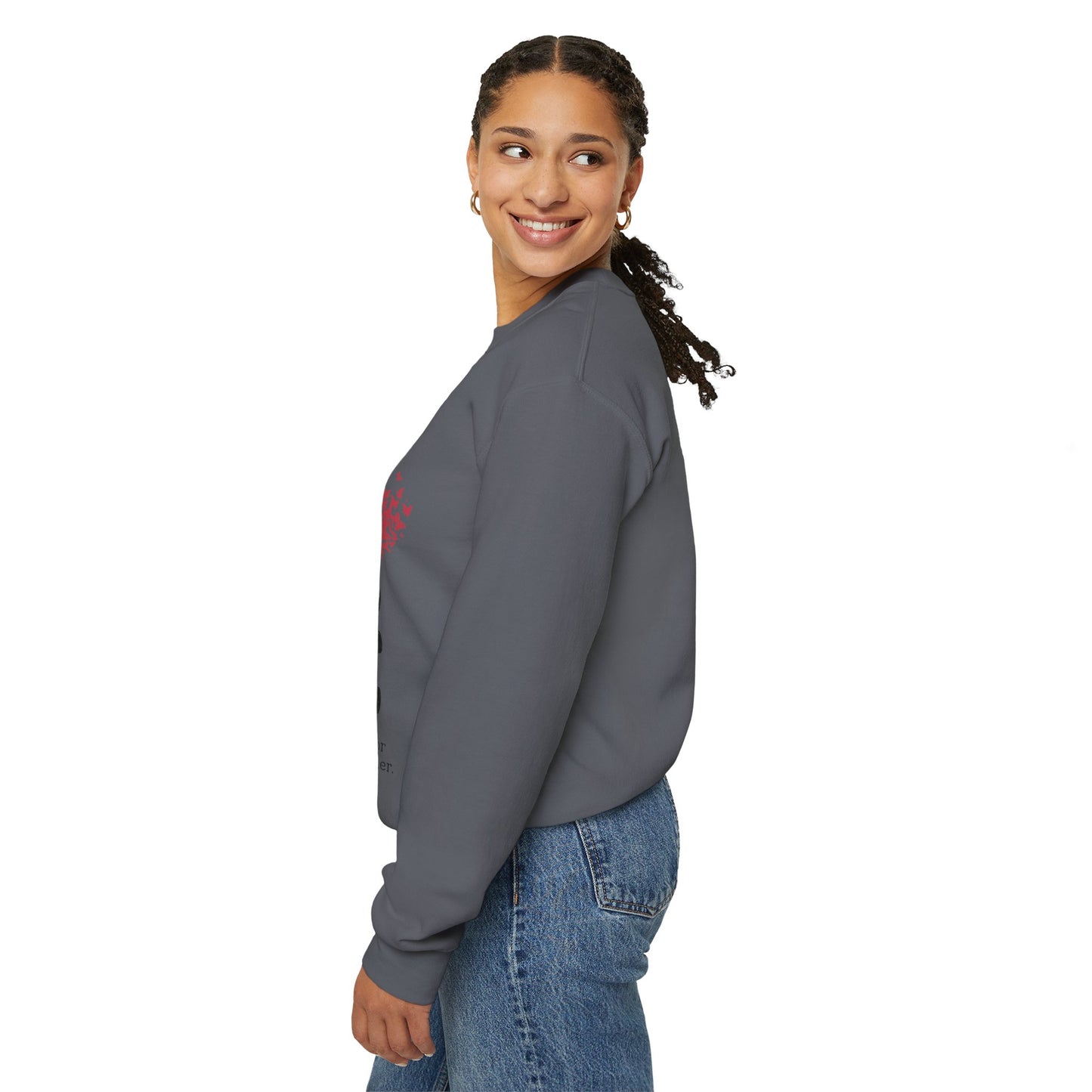 LOVE Always Unisex Heavy Blend™ Crewneck Sweatshirt.