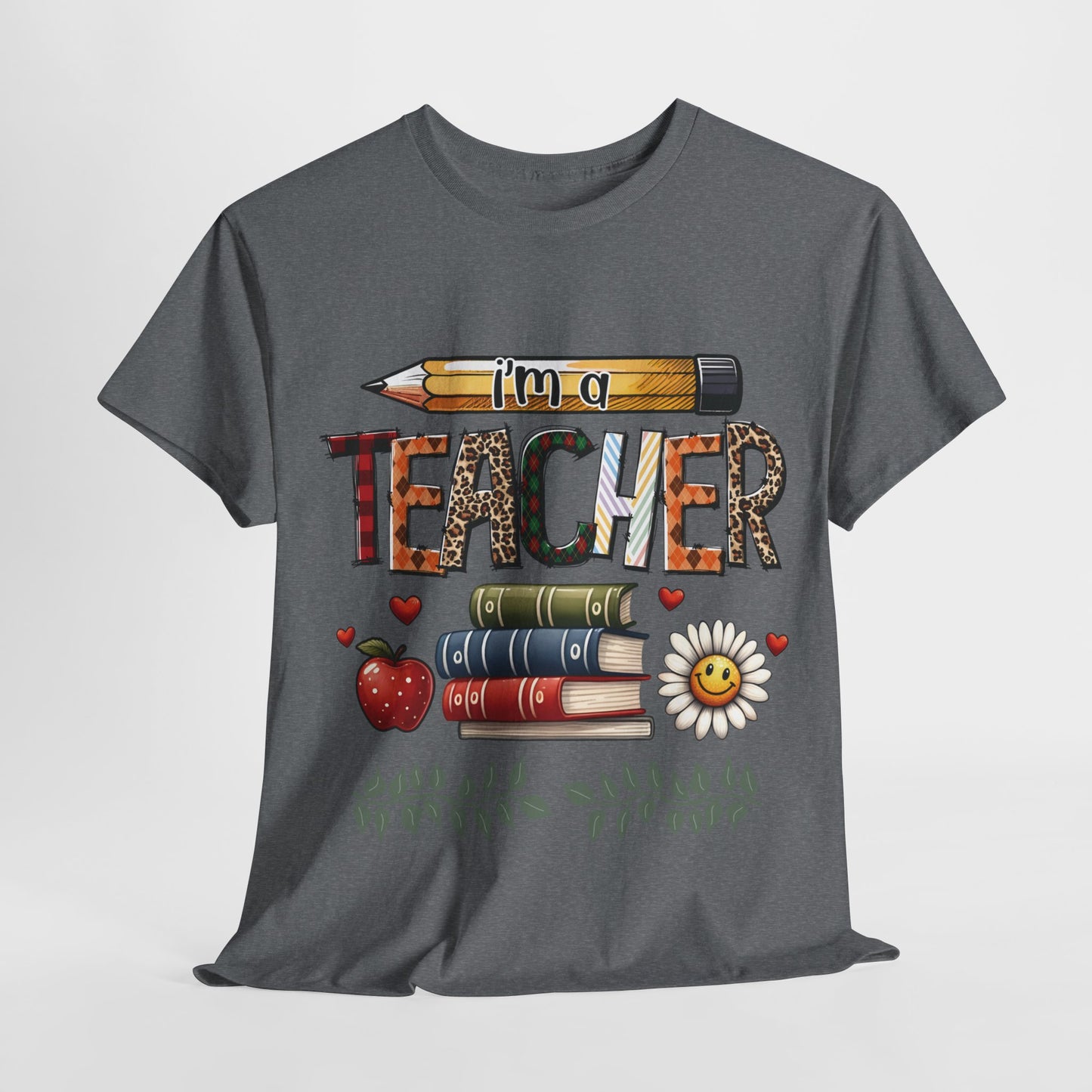 Teachers are Heros Unisex Heavy Cotton Tee