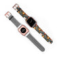 Whimsical Feline Garden Watch Band for Pet and Floral Lovers,