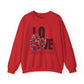 LOVE always Valentines Unisex Heavy Blend Crewneck