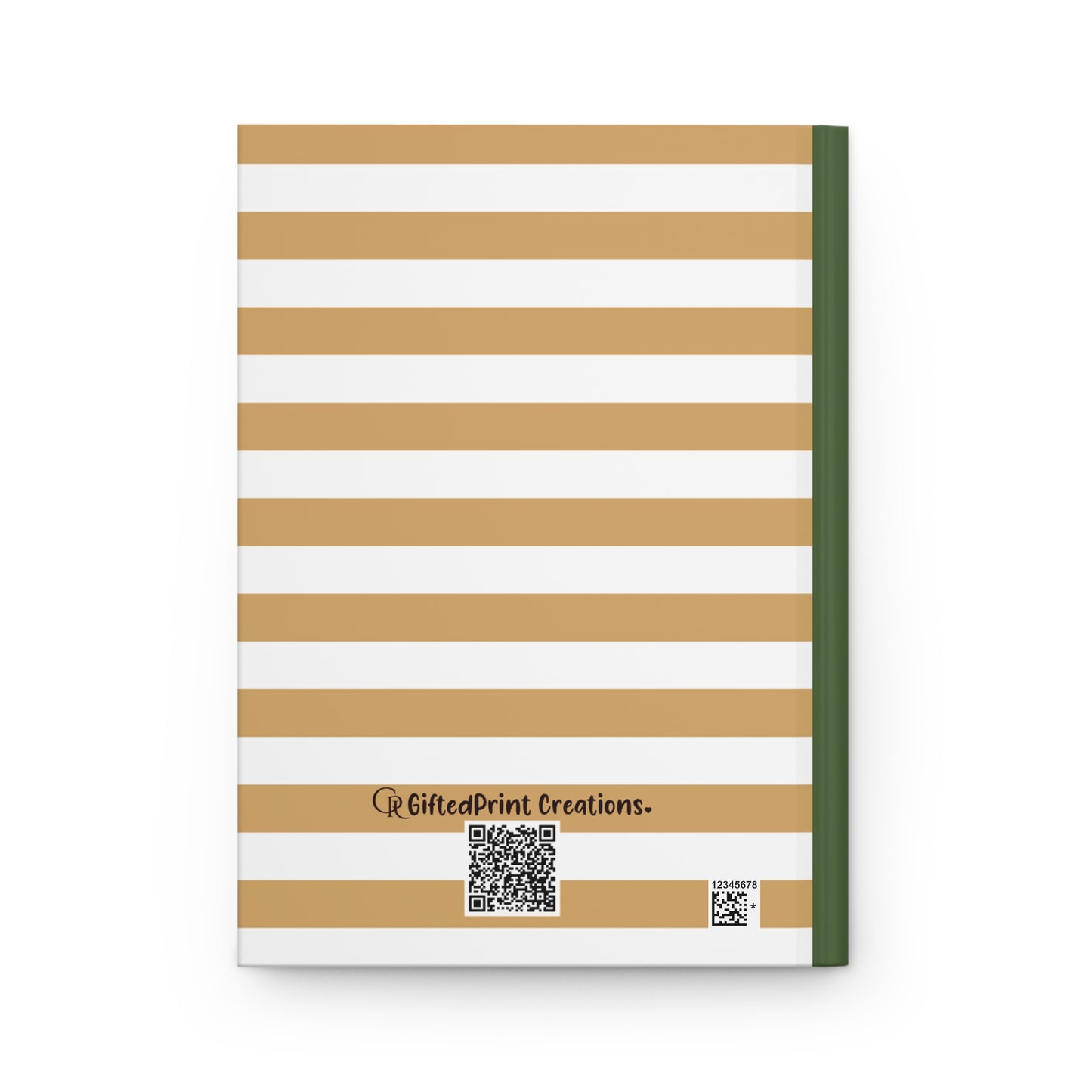 Inspirational Hardcover Journal, Gratitude Notebook, Self-Reflection Book, Gift for Writers, Motivational Diary