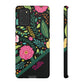 Personalized Floral Fantasy Samsung and Google Pixal Phone Case – Personalized Tough Cases with Colorful Garden Design