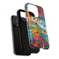 Vibrant Music Note Phone Case, Tough Magnetic Case, Music Lover Gift, Colorful Phone Accessory, Customizable Phone Cover, Unique Gift Idea