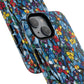 Colorful Floral Phone Case, Tough Magnetic Phone Cover, Durable Tech Accessory, Unique Gift for Her, Vibrant Smartphone Case