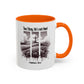 Inspirational Accent Coffee Mug - True Story, He's Not Here (Matthew 28:6) 11oz/ Faith Gift