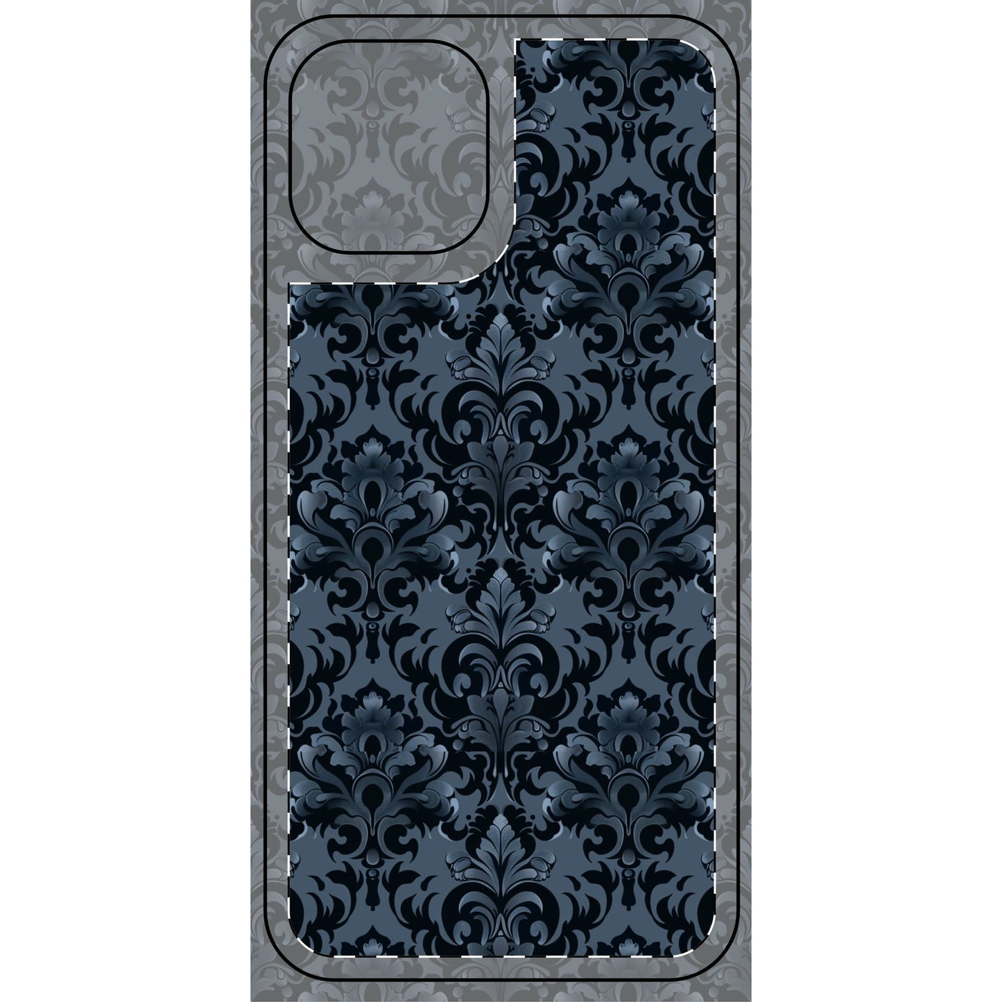 Opulent Dusk iPhone and Samsung Skin - Stylish Scratch Protection - H21 Vegan Paper Leather - Biodegradable and Antibacterial