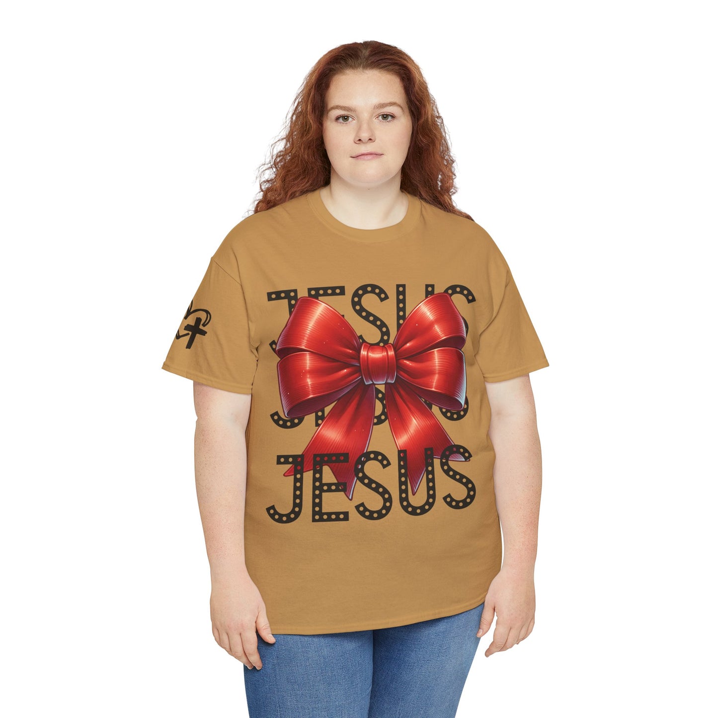 JESUS Unisex Heavy Gildan Cotton Tee