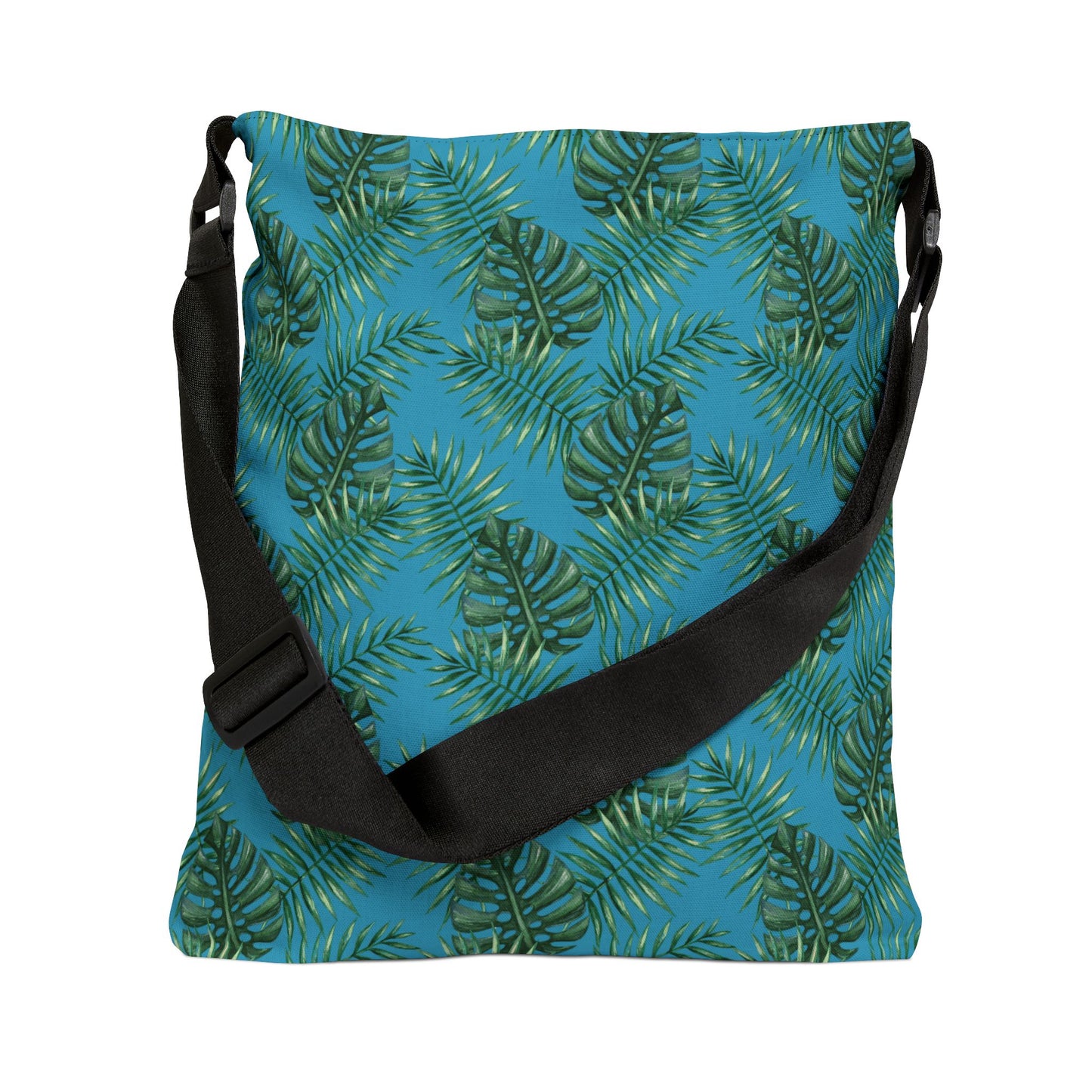 Turquoise Tropical Bliss Adjustable Tote Bag (AOP)