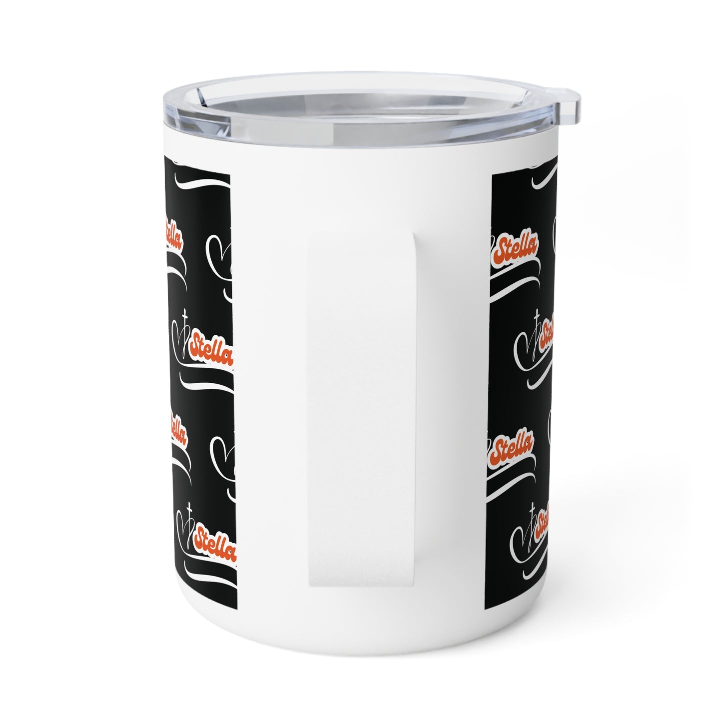 Personalized 10oz Insulated Coffee Mug - Personalized Heart & Anchor Gift