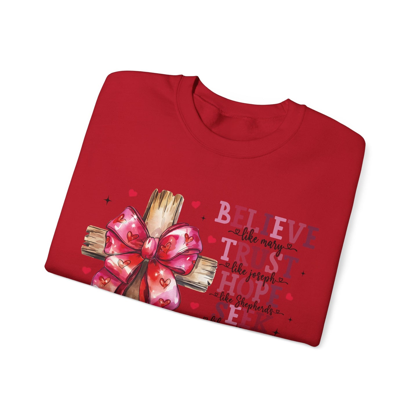 Be Like Jesus Unisex Heavy Blend™ Crewneck Sweatshirt.