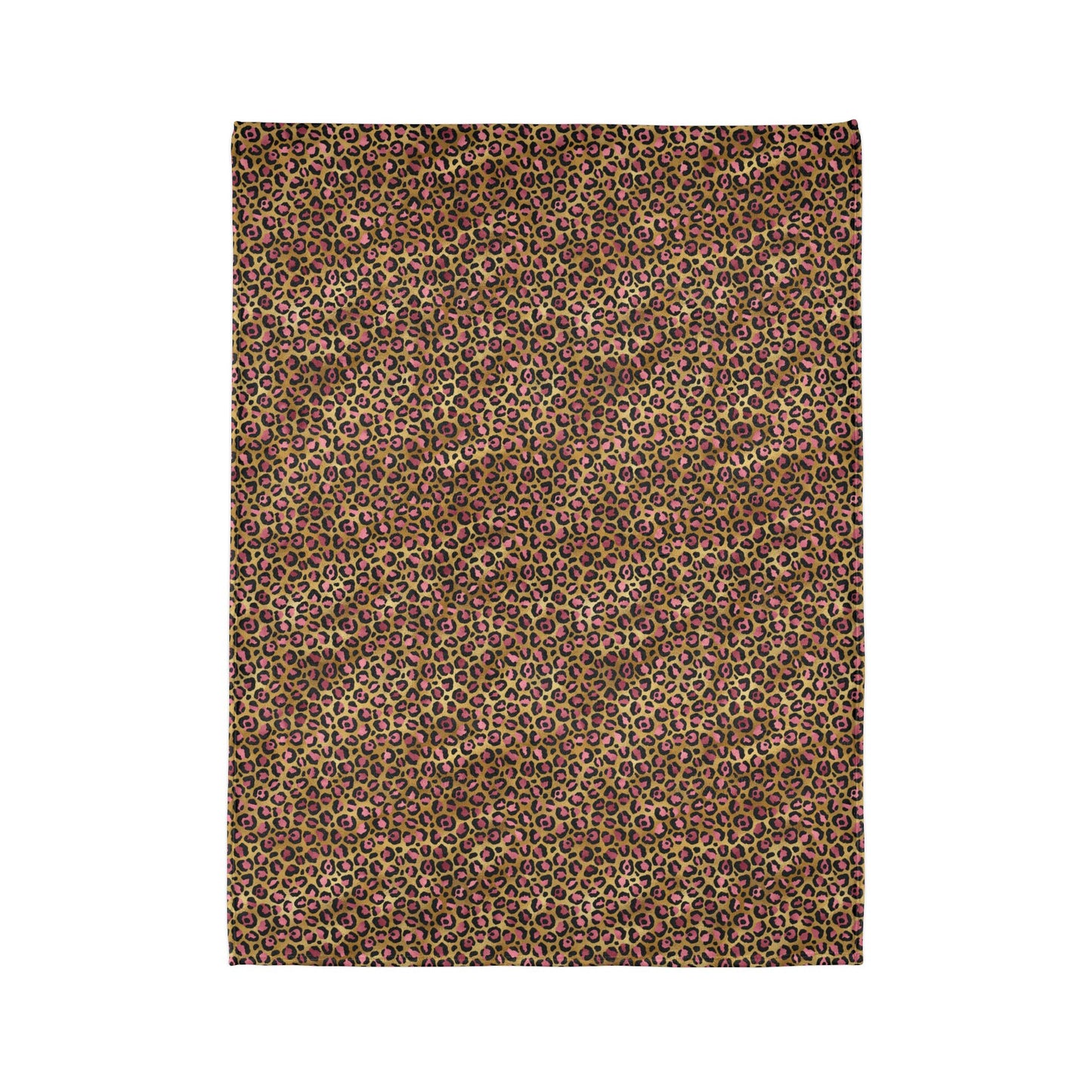 Leopard Luxe Soft Minky Blanket