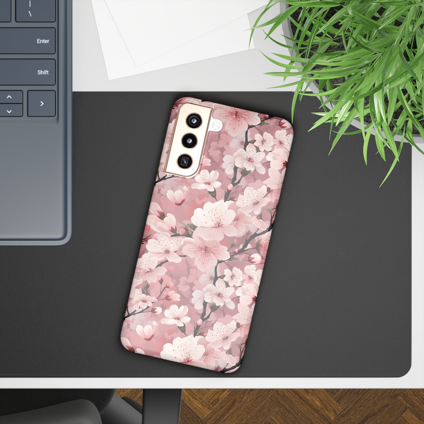 Cherry Blossom Slim Phone Cases for iPhone and Samsung