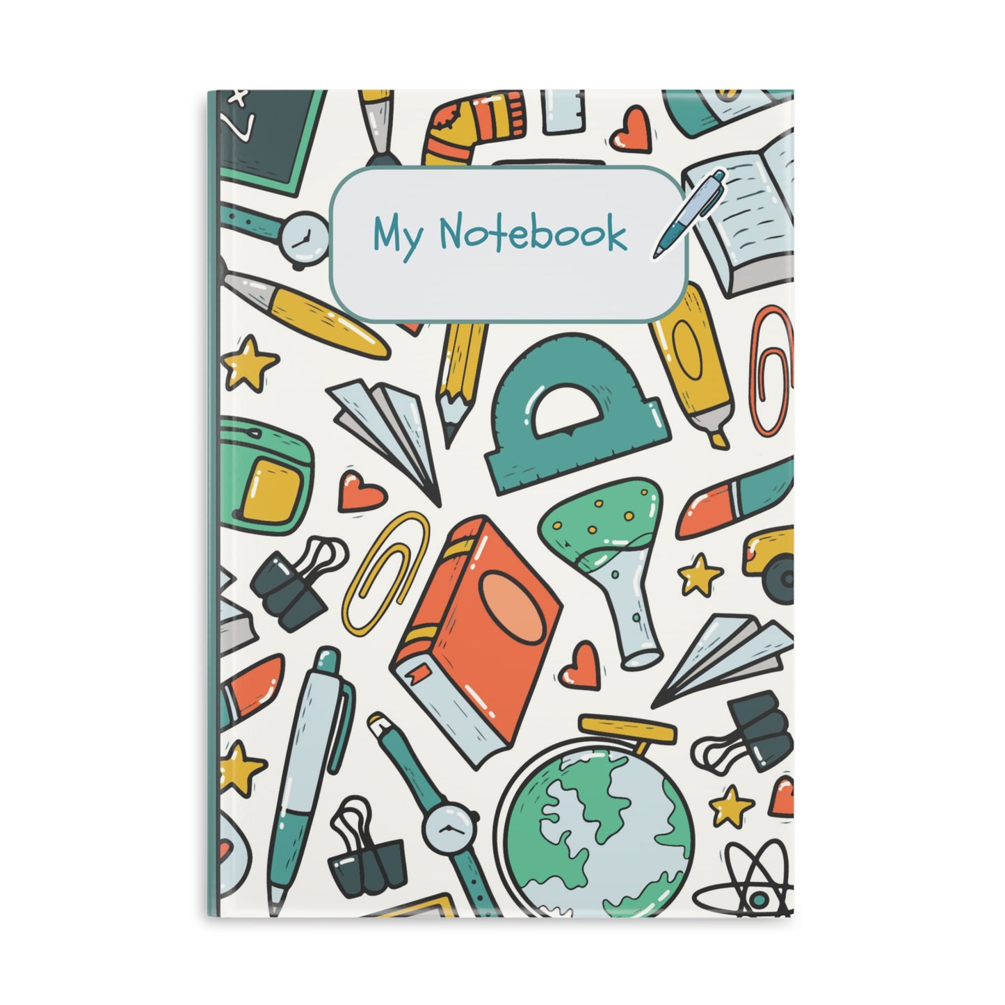 Emerald School Doodles A Hardcover Notebook (PY)