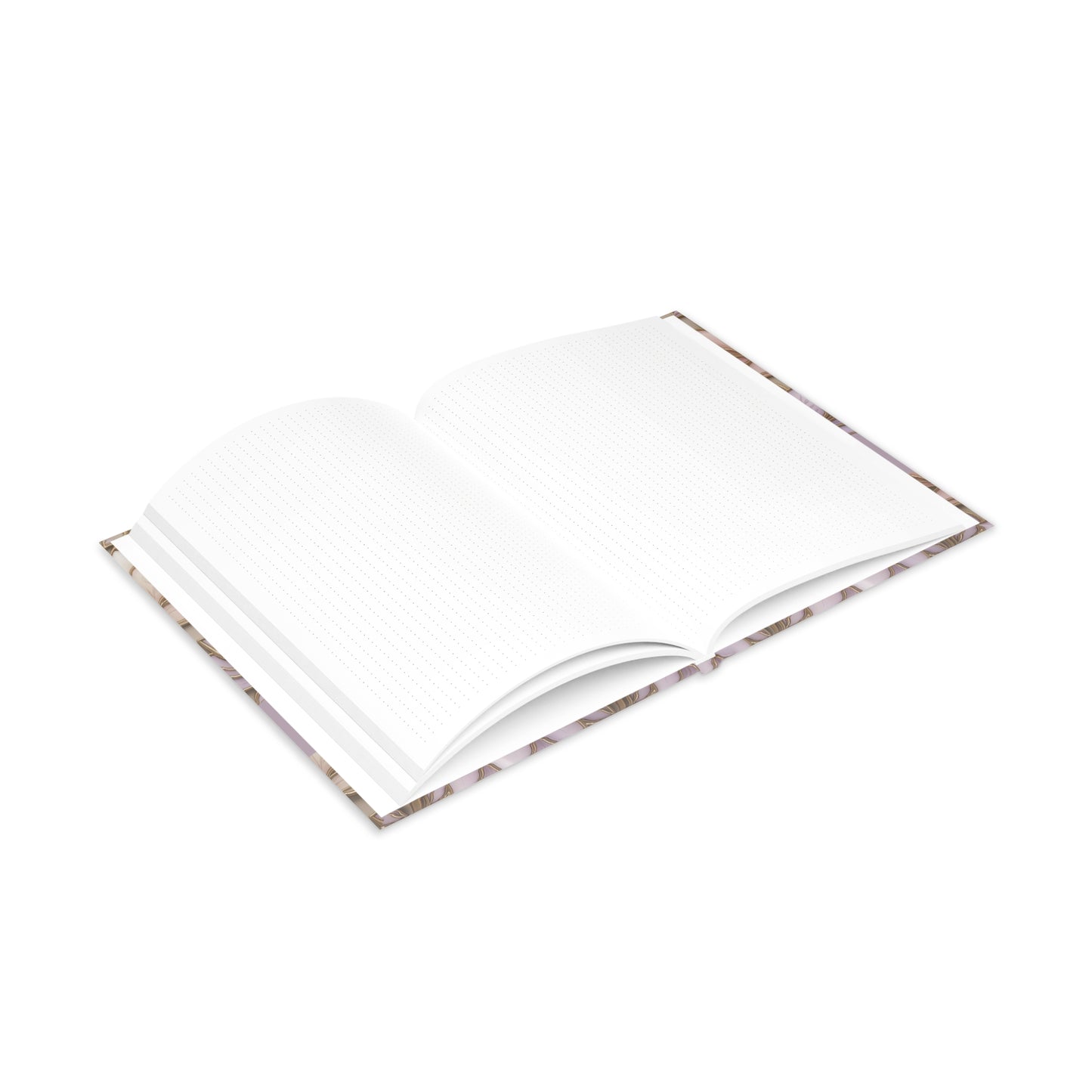 Personalized Stained Glass Lotus Blossom Hardcover Notebook — Custom Name and Affirmation Puffy Cover Journal.