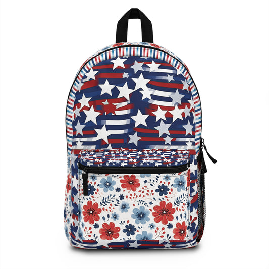 Patriotic Waves Backpack Backpack