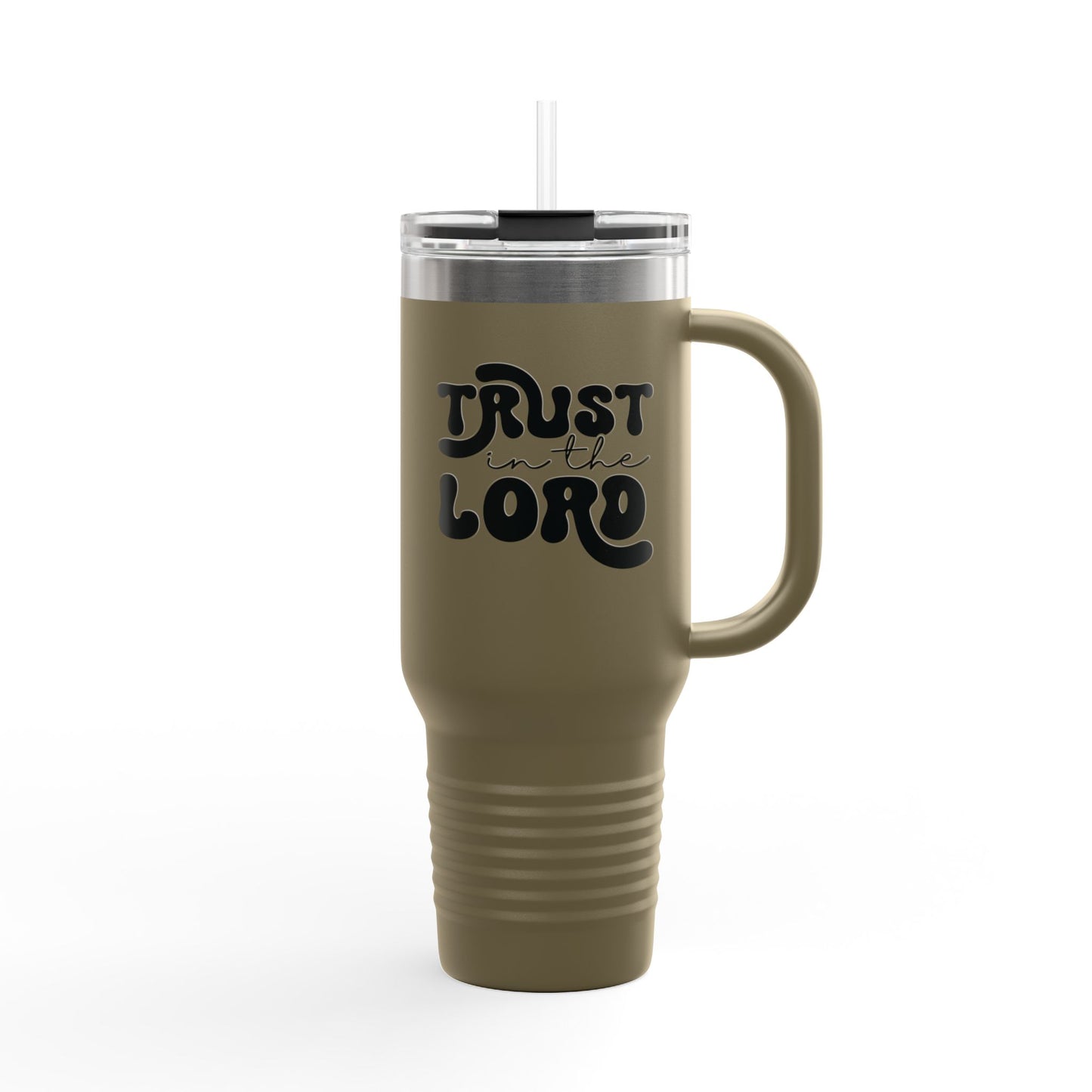Trust in the Lord Insulated Travel Mug, 40oz
