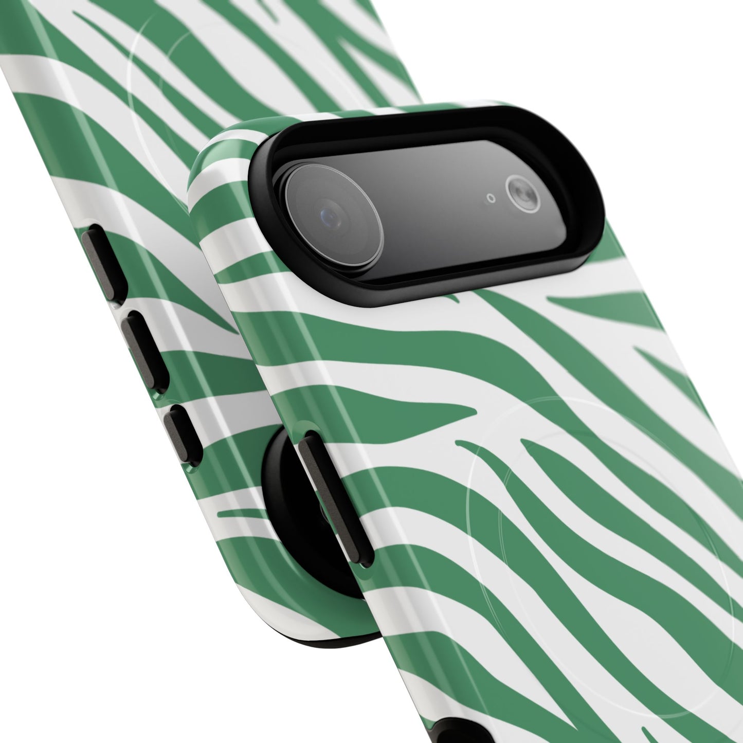 Trendy Zebra Print iPhone Case, Stylish Tough Magnetic Case for iPhone, Animal Print Accessory, Unique iPhone Cover, Gift for Animal Lovers