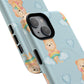 Cute Bear Magnetic iPhone Case, Kid-Friendly iPhone Cover, Stylish Cell Accessory, Gift for Kids, Durable Design for Any Occasion