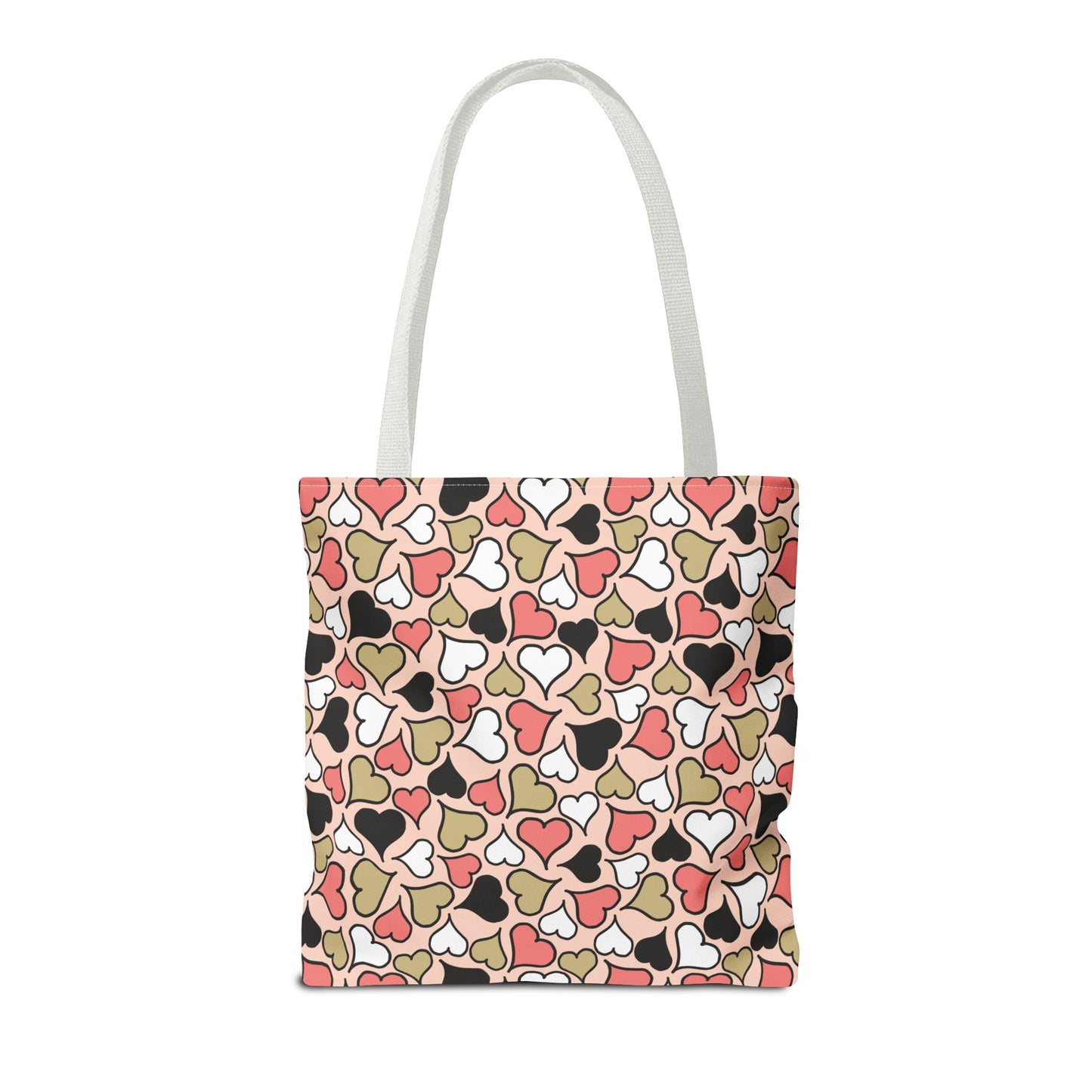 Heart Patterned Tote Bag - Cute & Stylish Carryall for Every Occasion