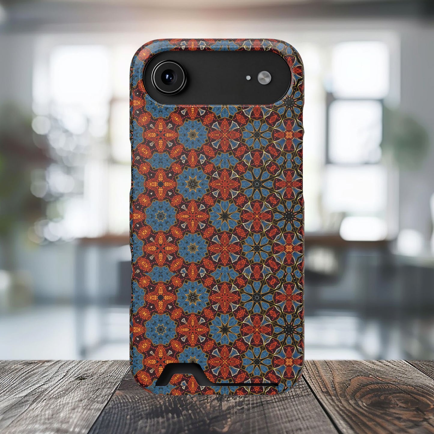 Arabesque Harmony iPhone and Samsung Case Card Holder