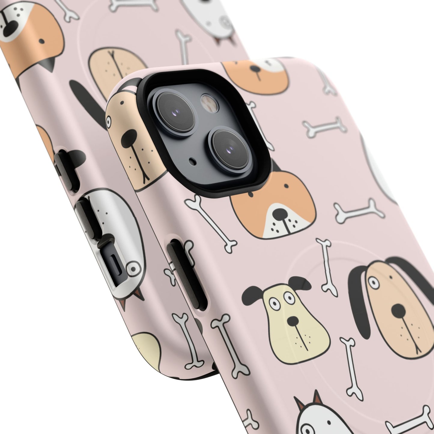 Cute Dog iPhone Case, Tough Magnetic Cases for Pet Lovers, Dog-Themed Accessories, Gift for Dog Owners, Unique iPhone Cover