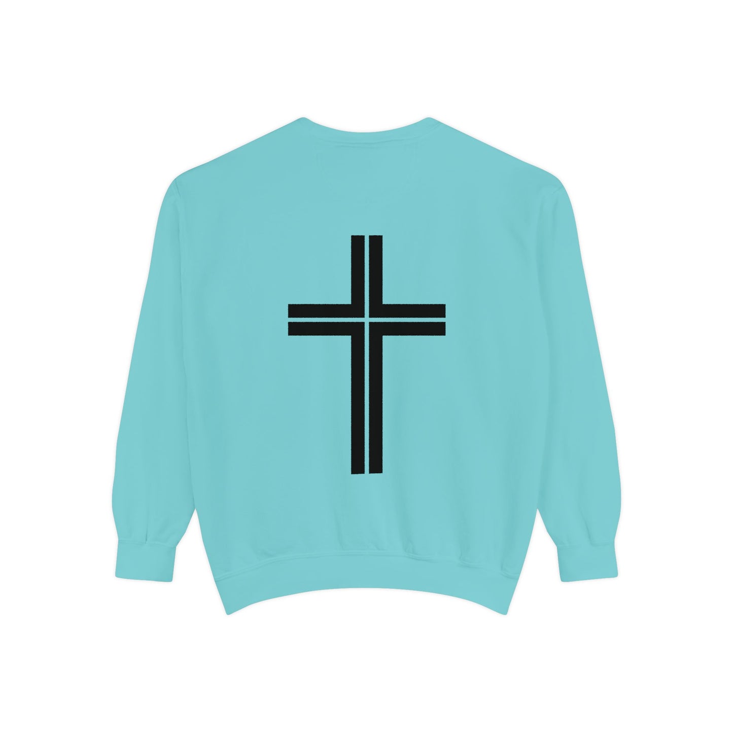 GOD is LOVE Unisex Comfort Colors Garment-Dyed Sweatshirt