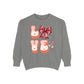 LOVE  Coquette Unisex Comfort Colors Garment-Dyed Sweatshirt