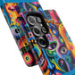 Psychedelic Visions Vibrant Samsung, iPhone and Google Pixel Phone Cases - Colorful Artistic Design