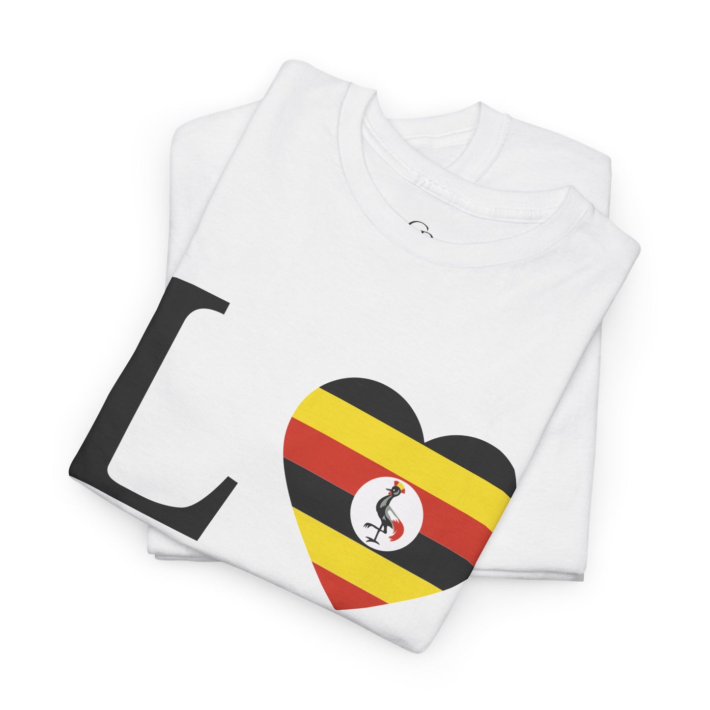 LOVE UGANDA Unisex Heavy Cotton Tee