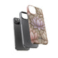 Personalized Lotus Floral Stained Glass Effect Tough Phone Case