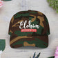 Classic Embroidery Dad Cap with 'ELOHIM, GENESIS 1:1' - Faith-Based Hat, Casual Wear, Gift for Dad, Christian Accessory, Summer Fashion