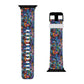 Psychedelic Visions Colorful Artistic Watch Band for Apple Watch - Vibrant Design for Style Enthusiasts