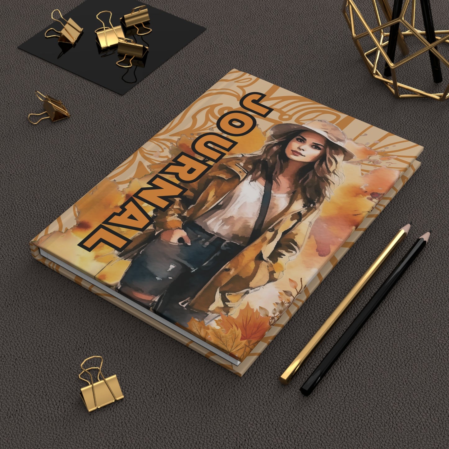 Stylish Hardcover Journal for Creative Souls | Inspirational Writing Notebook, Gift for Writers, Students, and Artists