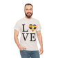 LOVE UGANDA Unisex Heavy Cotton Tee