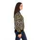 Animal Print Women's Bomber Jacket