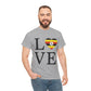 LOVE UGANDA Unisex Heavy Cotton Tee