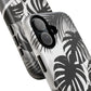 Personalized Monochrome Monstera Tropical Phone Case - Tough Magnetic MagSafe® Cases, Gifts for Nature Lovers, Stylish Phone Accessories, Gifts for Her.