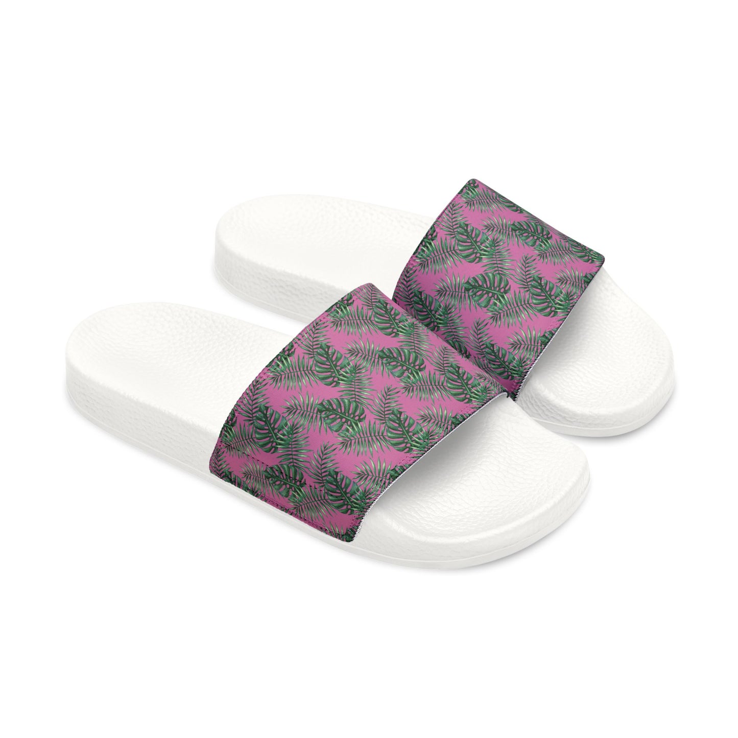 Pink Tropical Bliss Women's Removable-Strap Sandals