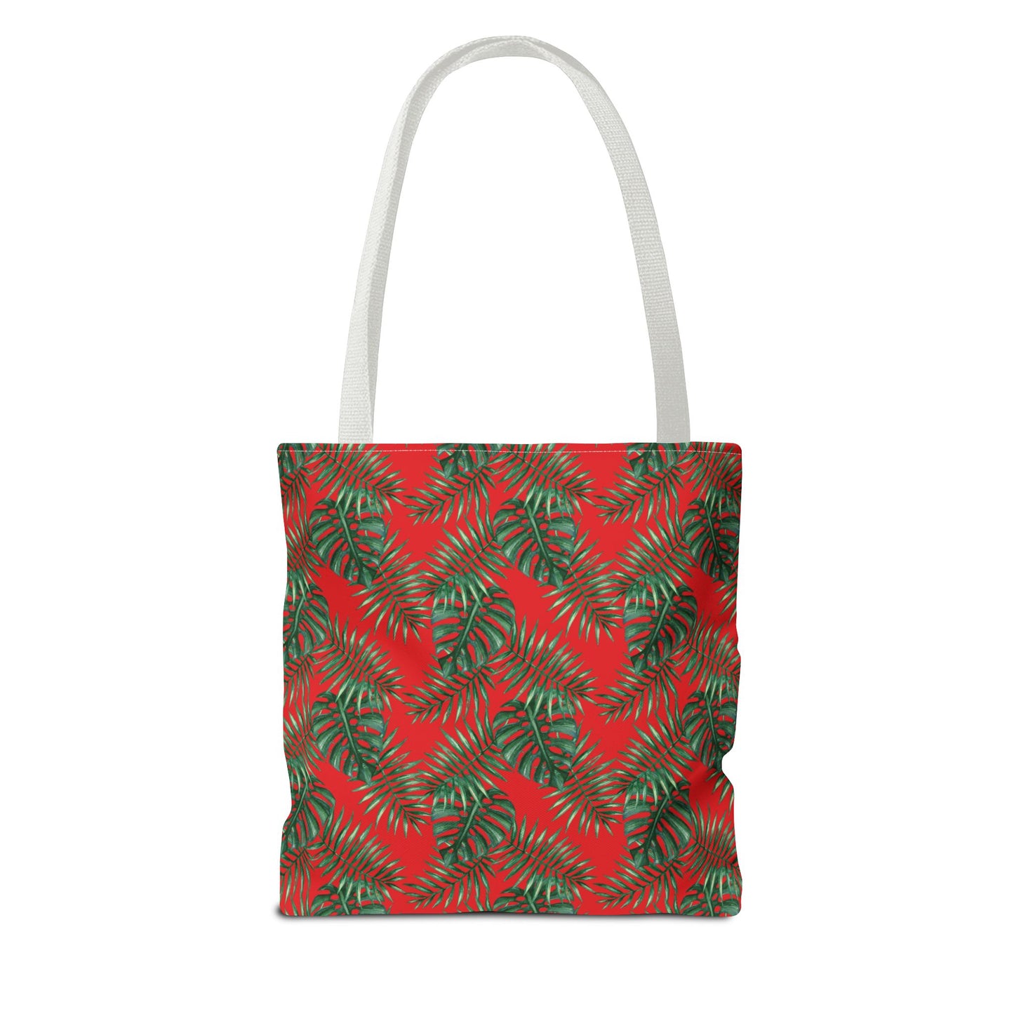 Red Tropical Bliss Tote Bag