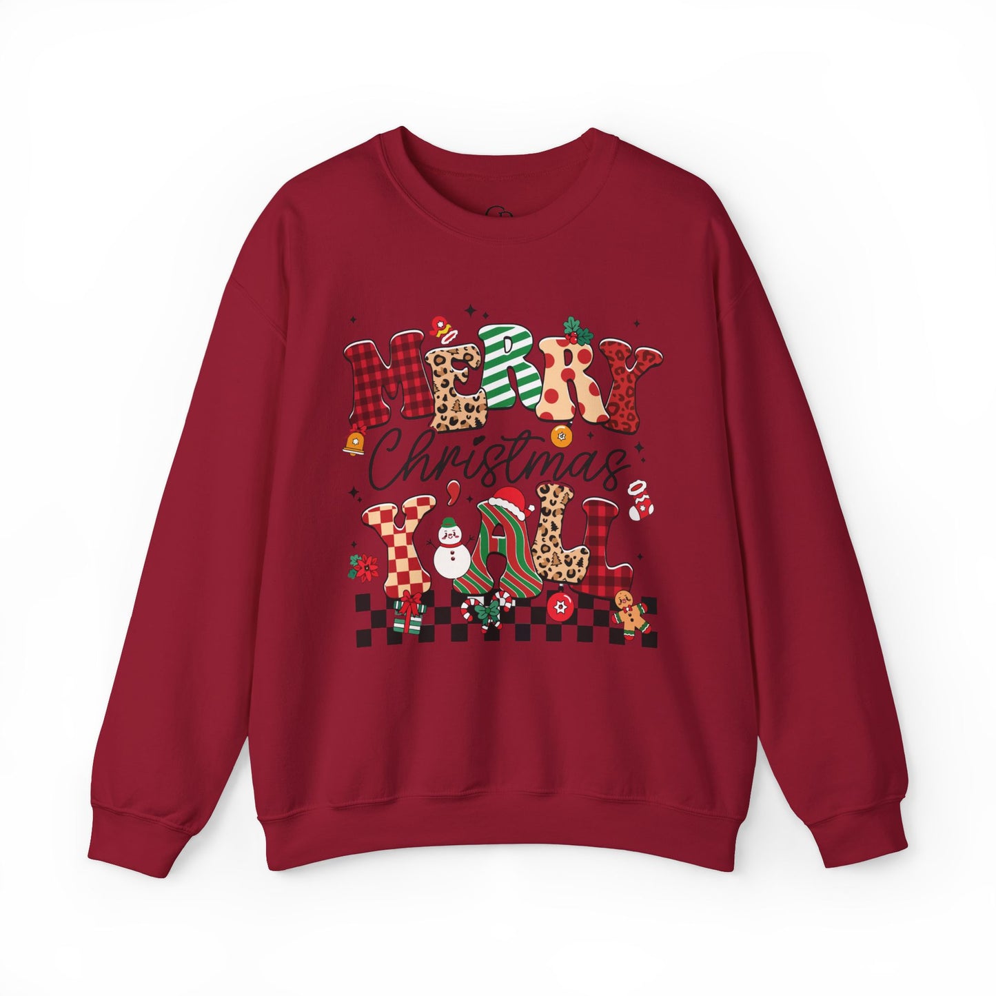 Merry Christmas Unisex Heavy Blend™ Crewneck Sweatshirt