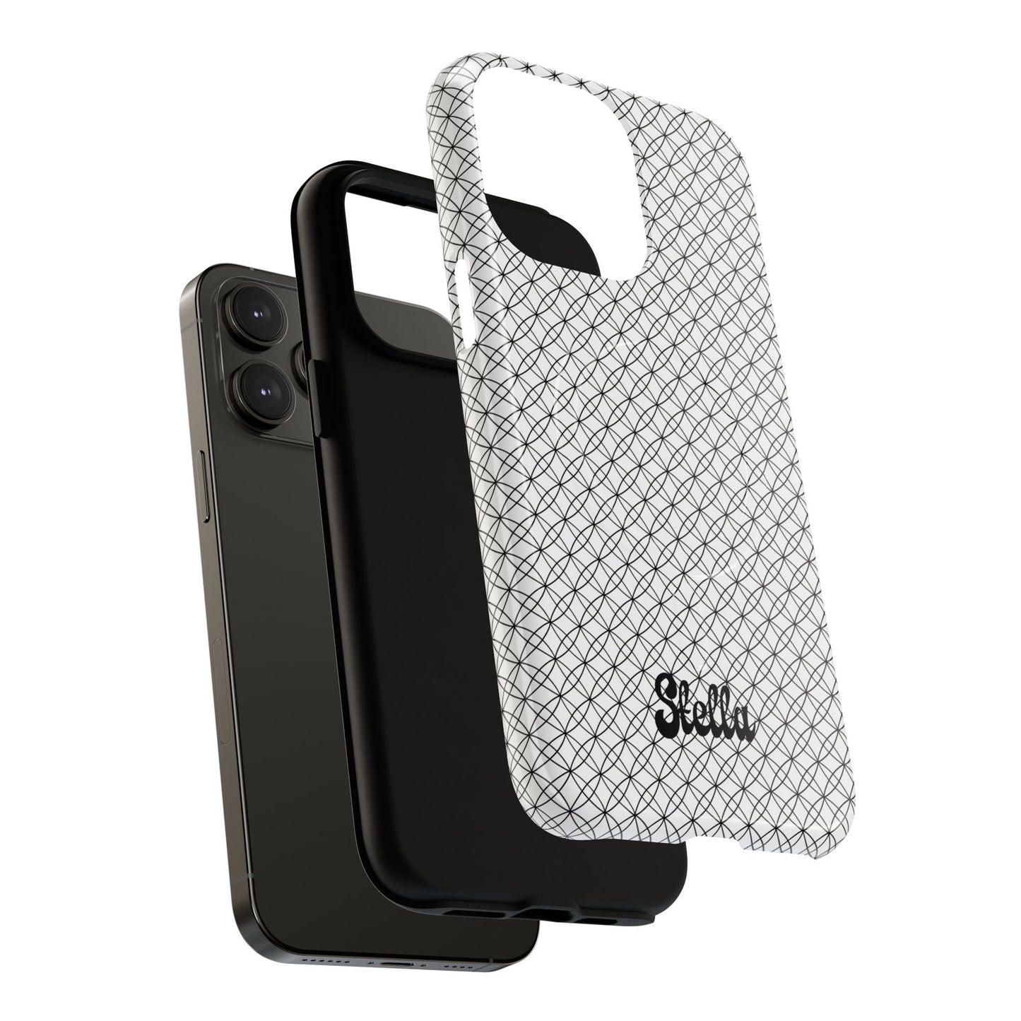 Personalized Geometric Phone Case, Stylish Tough Magnetic Cases, Unique Protection, Trendy Gift for Tech Lovers, Modern Mobile Accessory
