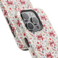 Personalized Rosette Coquette Floral Bow iPhone and Samsung Impact-Resistant Case — Custom Name Case