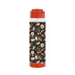 Blossom Elegance: Noir Garden Infuser Water Bottle