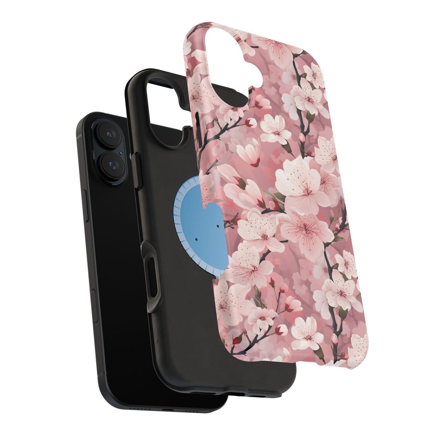 Cherry Blossom Magnetic Tough iPhone Cases