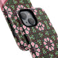 Personalized Twilight Petal Tapestry Floral Tough Magnetic MagSafe® iPhone Case, Durable iPhone Protector, Unique Gift for Her, Stylish Tech Accessories.